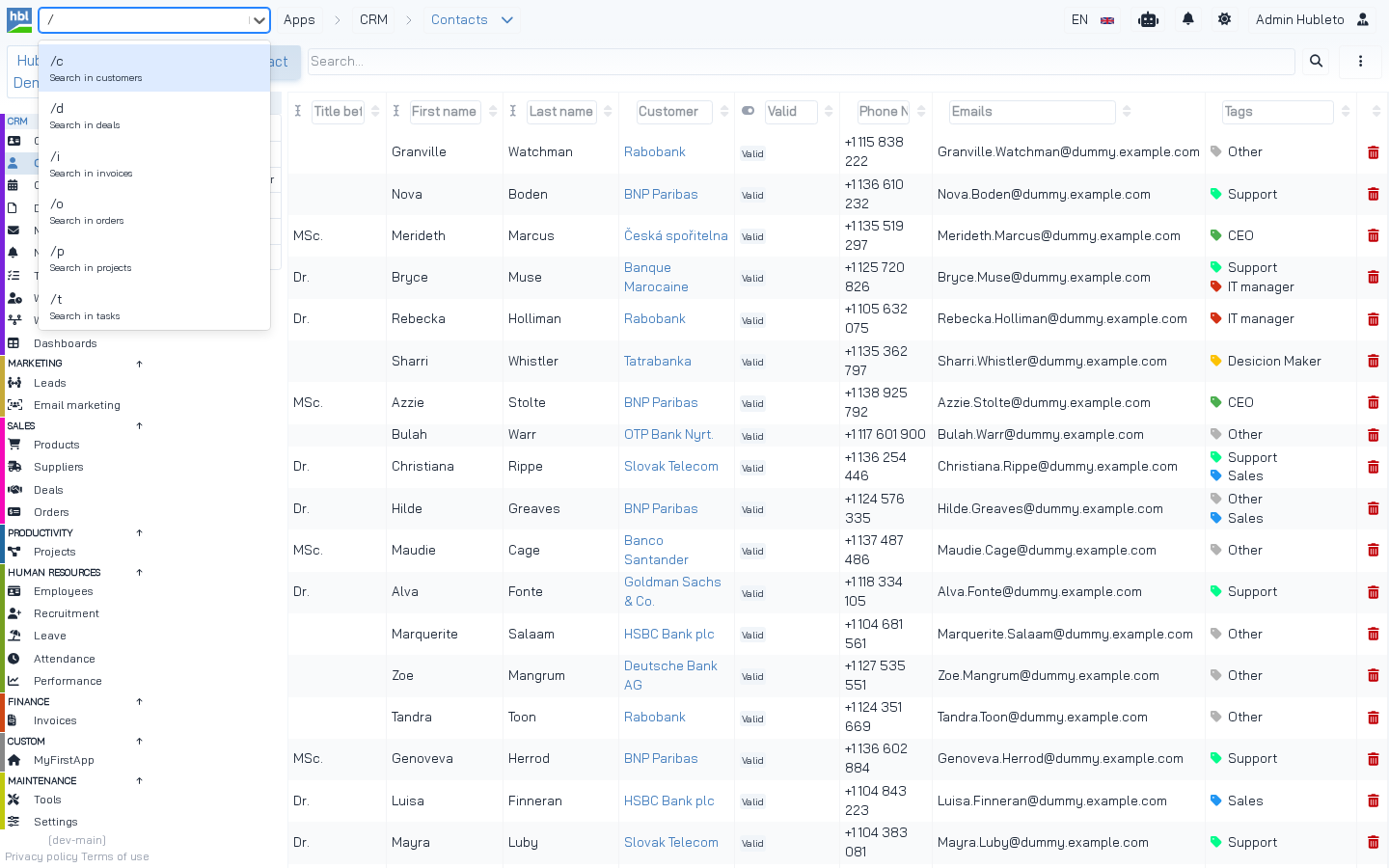 Search switches